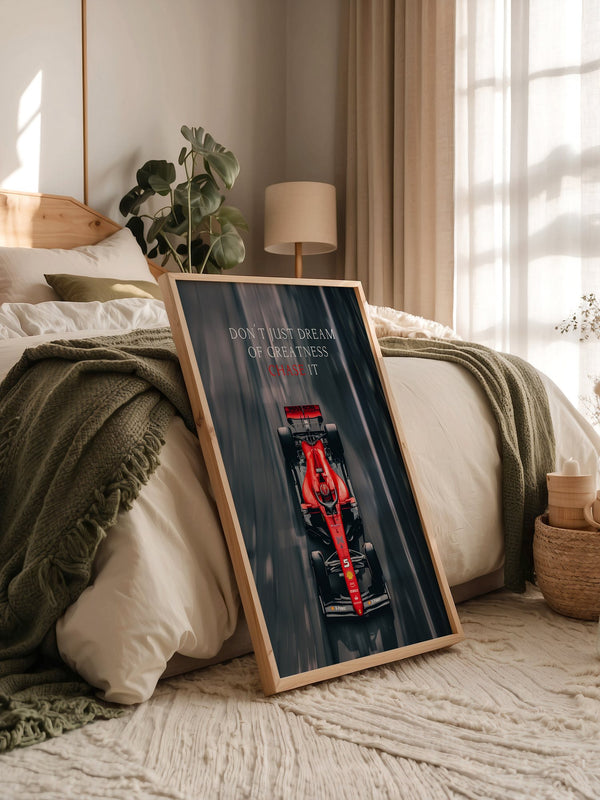 Rennwagen Draufsicht Dynamik