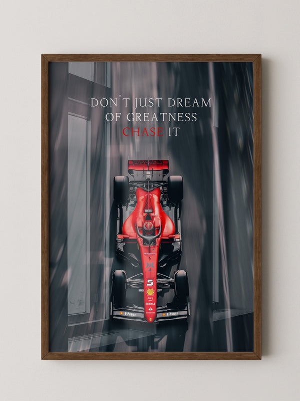 Rennwagen Draufsicht Dynamik