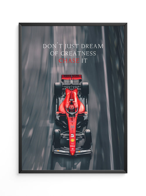 Rennwagen Draufsicht Dynamik