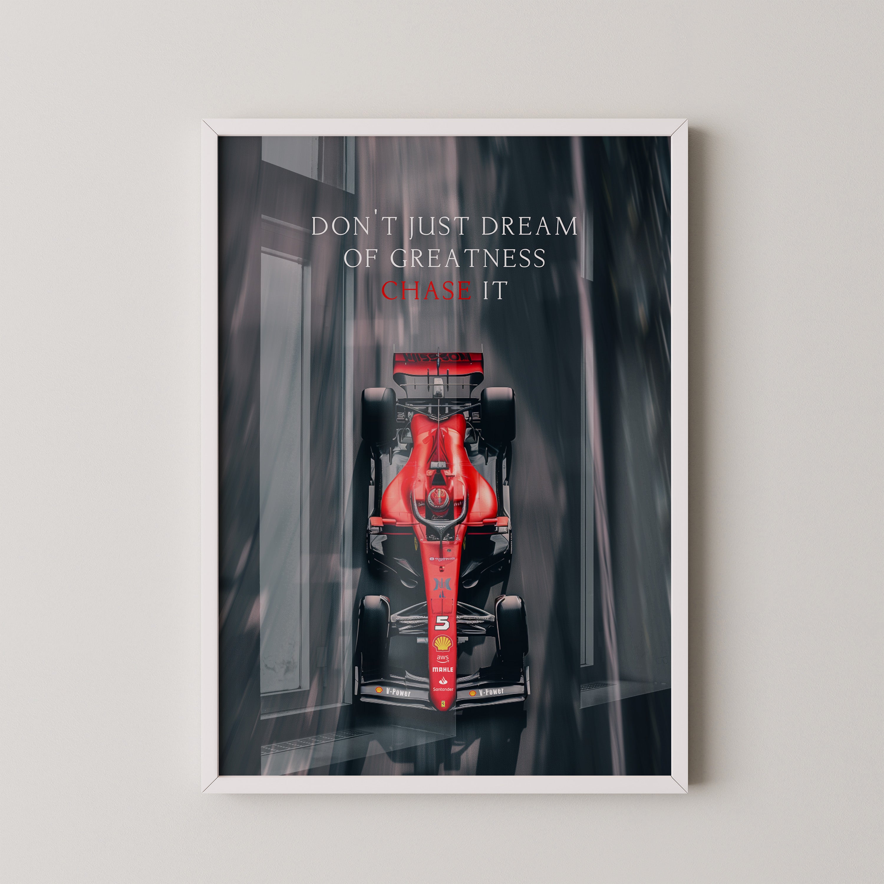 Rennwagen Draufsicht Dynamik