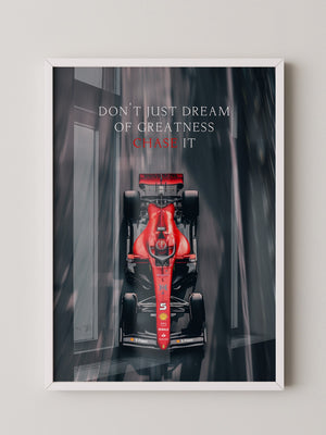 Rennwagen Draufsicht Dynamik