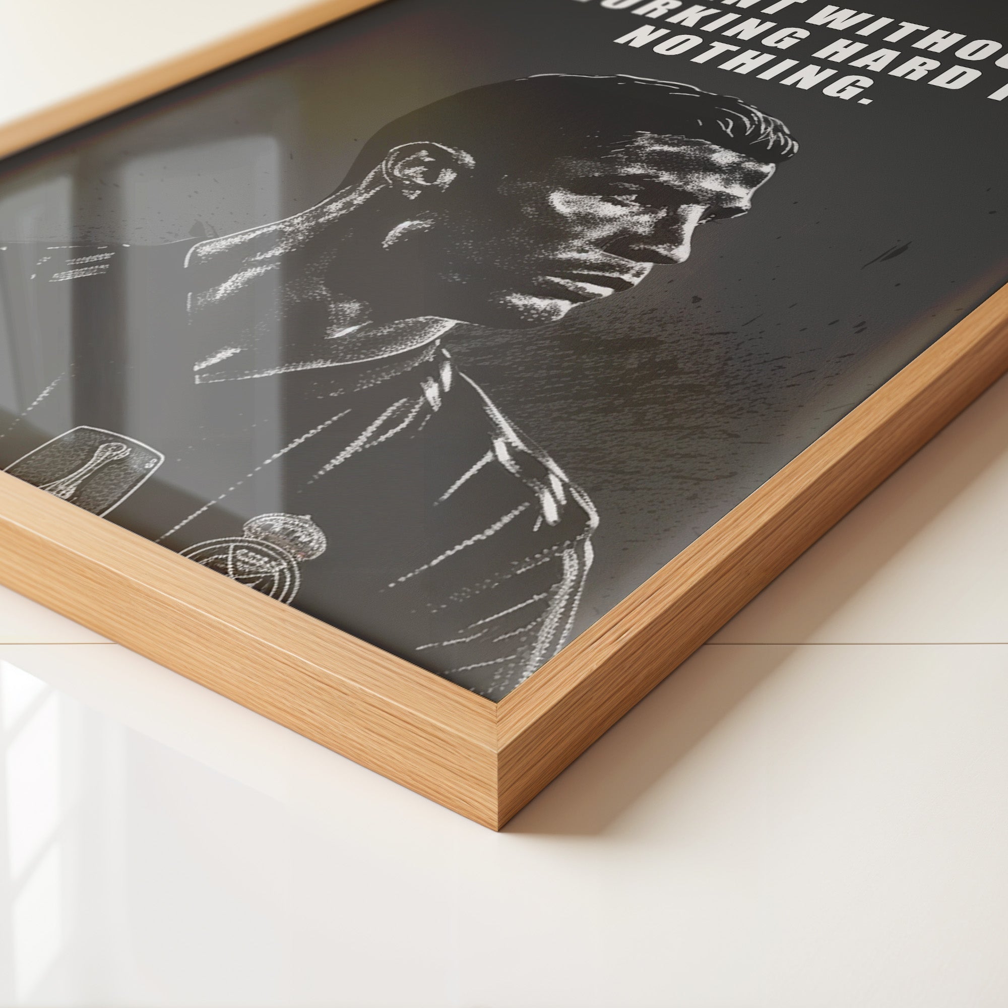 Fußballspieler Schwarz-Weiß Porträt