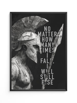 Schwarz-Weiß Krieger Profil