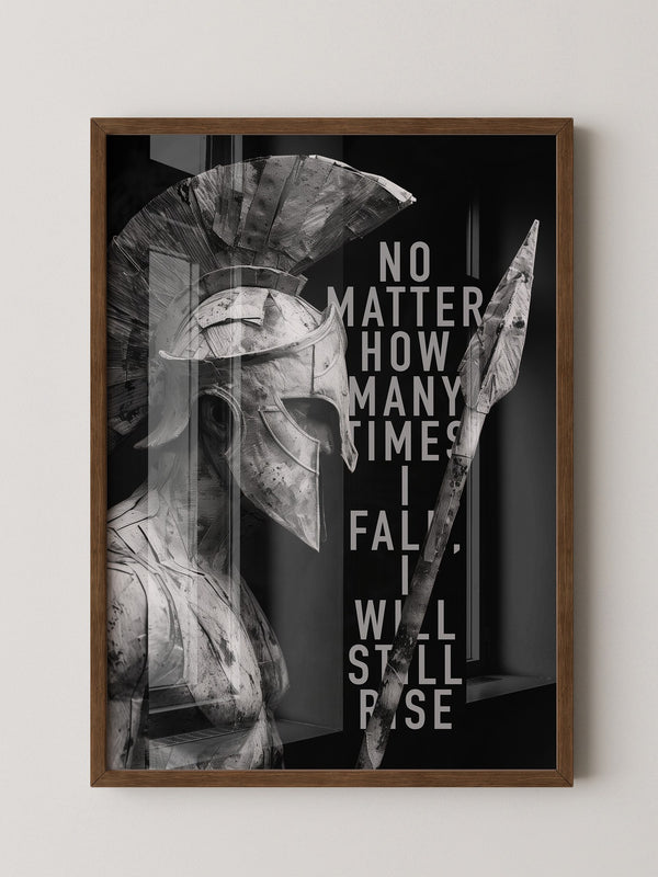 Schwarz-Weiß Krieger Profil