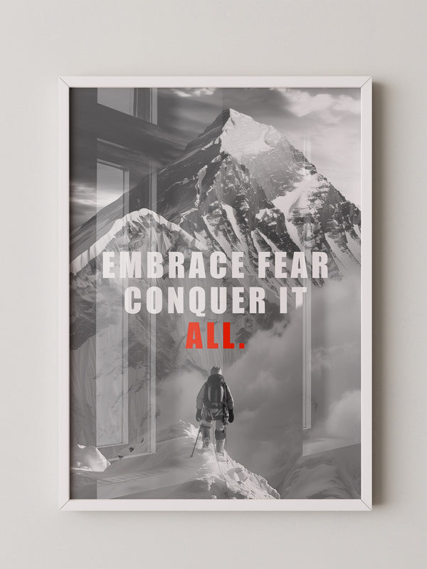 Bergsteiger Abstieg Schwarzweiß