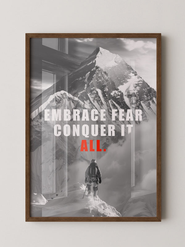 Bergsteiger Abstieg Schwarzweiß