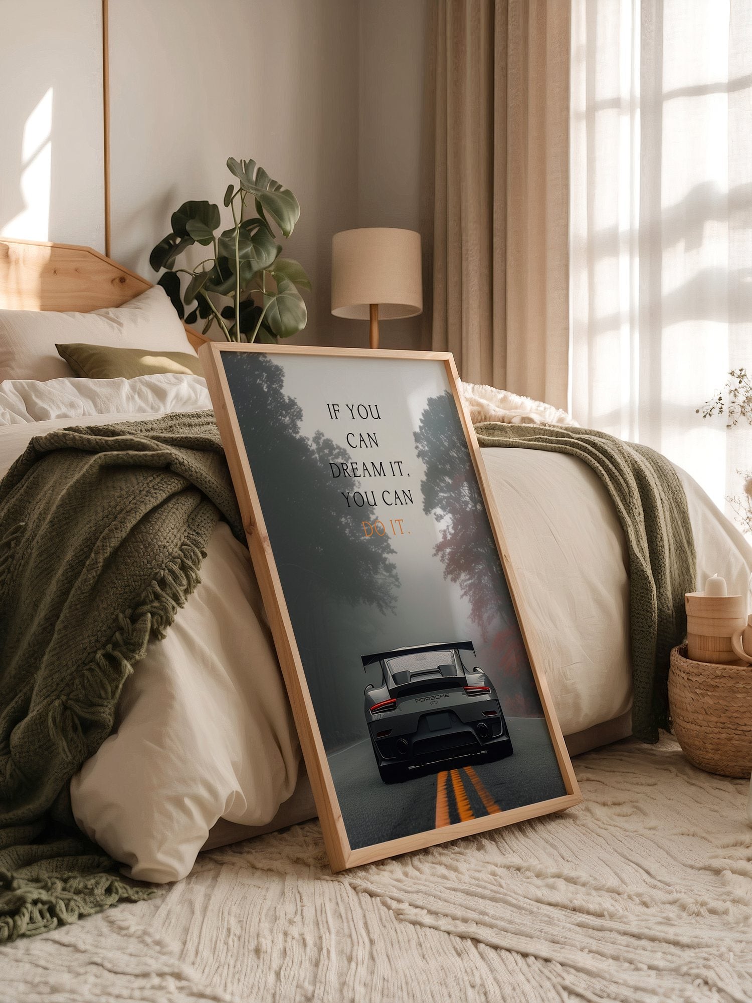 Porsche Nebel Fahrt