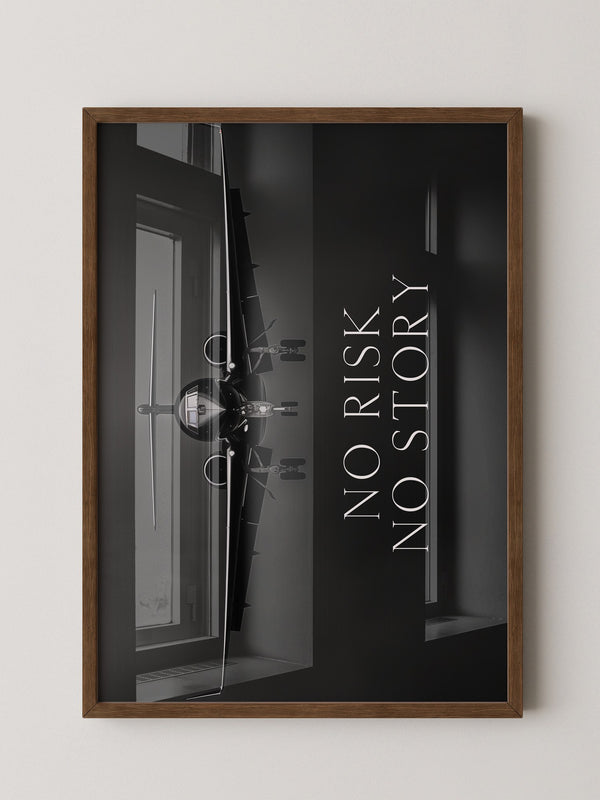 Flugzeug Frontalansicht Schwarz