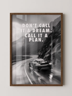 Porsche Kurve Schwarzweiß Dynamik