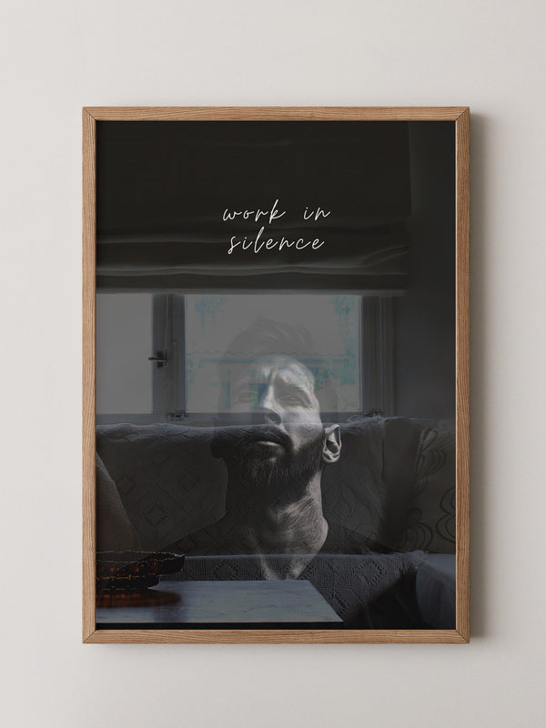 Mann Porträt Dunkelheit