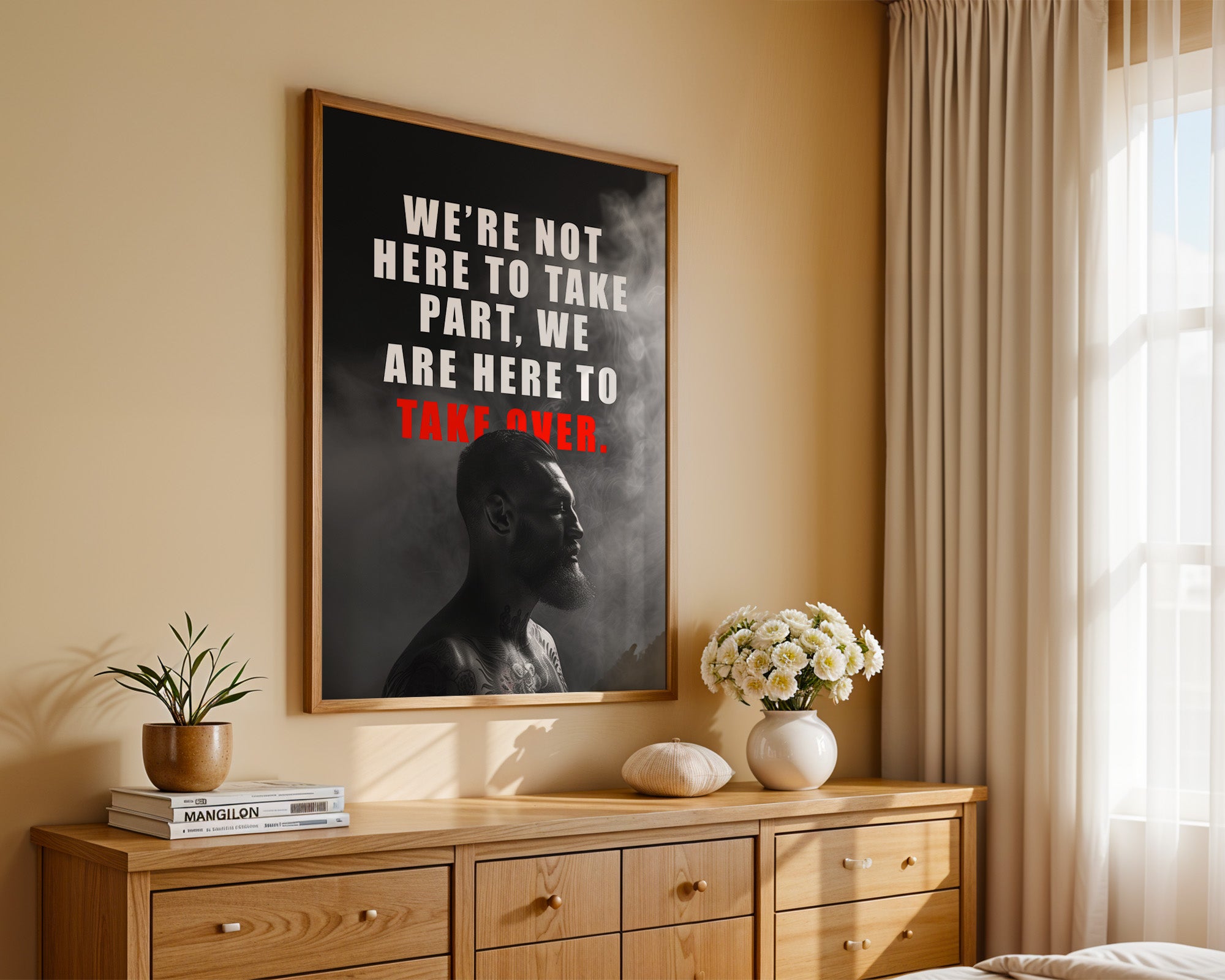 Mann Silhouette Rauch dunkel