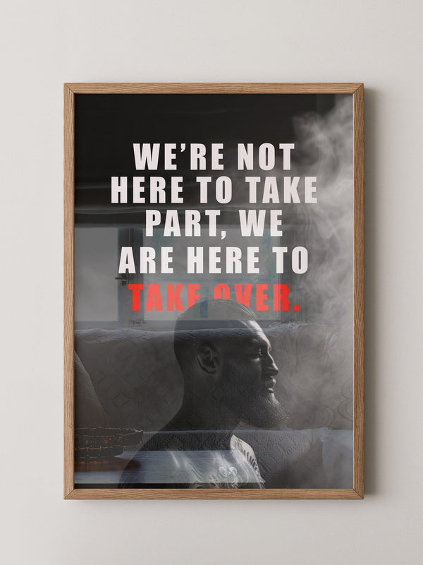 Mann Silhouette Rauch dunkel