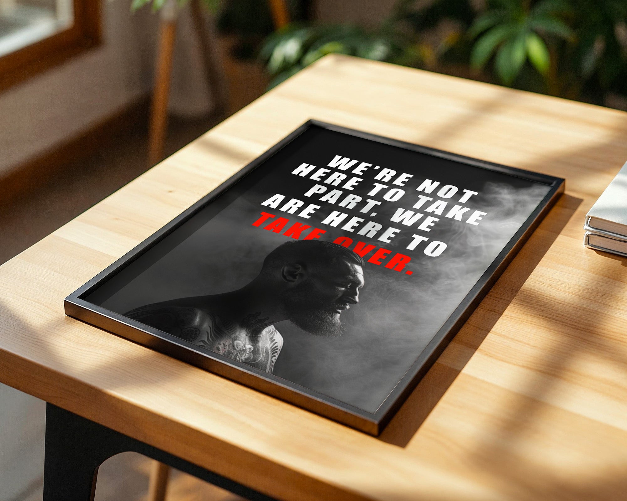 Mann Silhouette Rauch dunkel