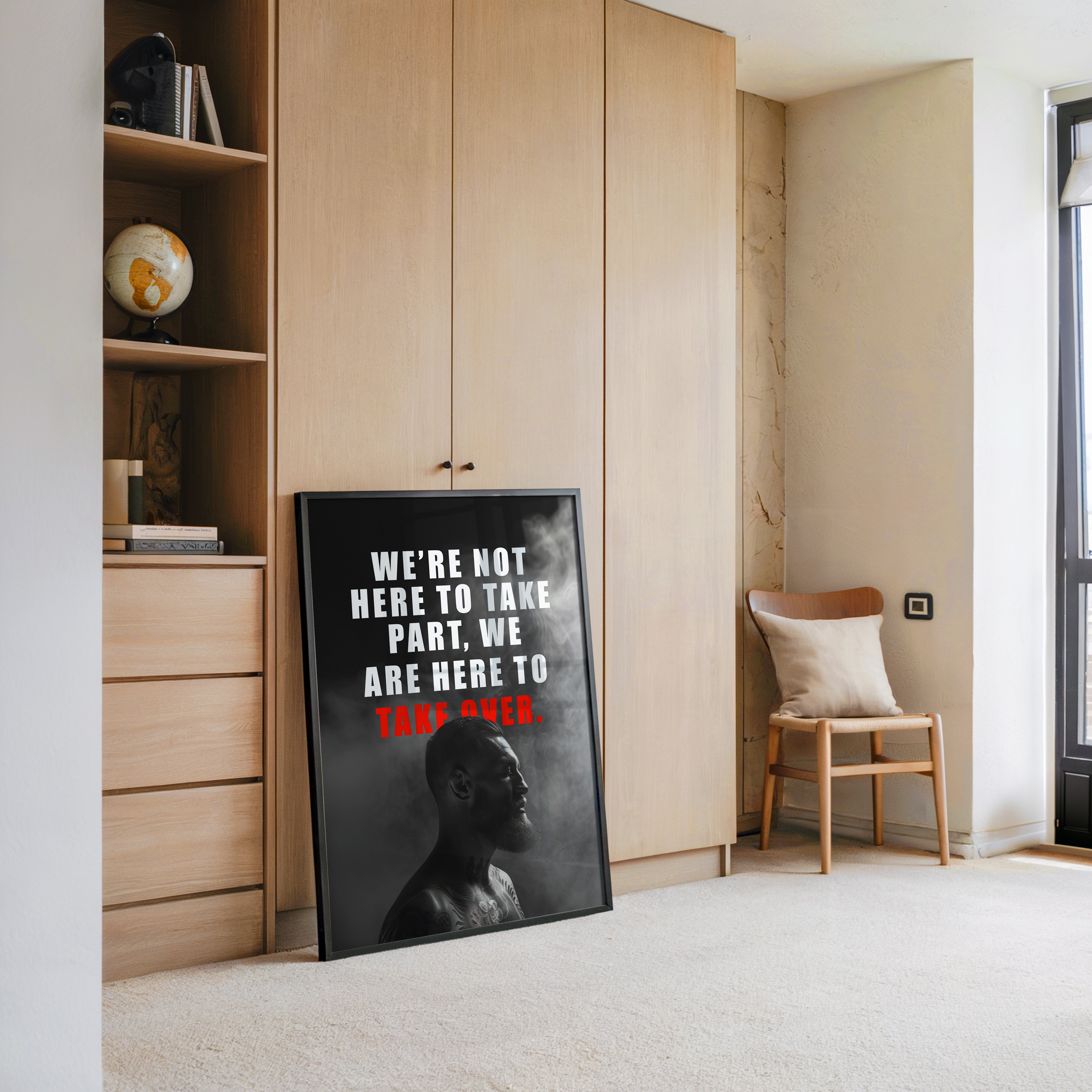 Mann Silhouette Rauch dunkel