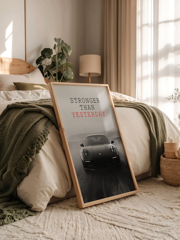 Porsche 911 dynamisch grau