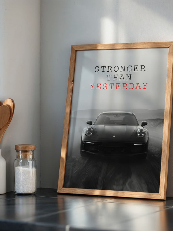 Porsche 911 dynamisch grau