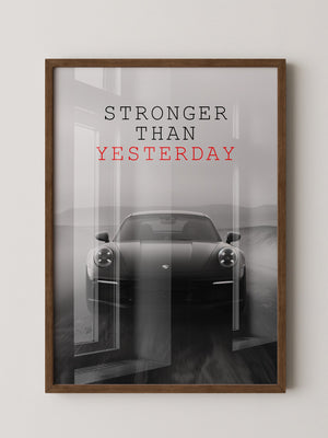 Porsche 911 dynamisch grau