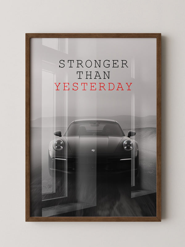 Porsche 911 dynamisch grau