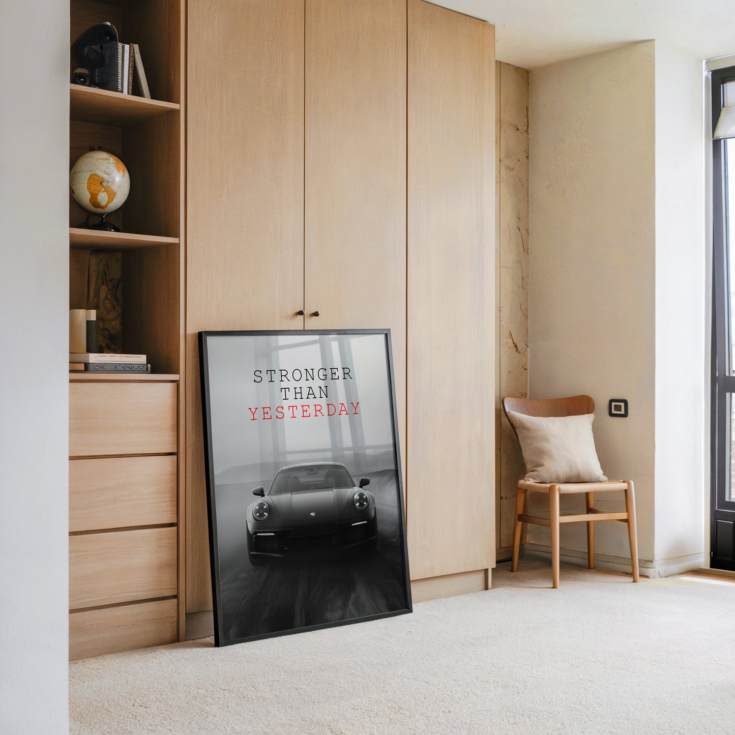 Porsche 911 dynamisch grau