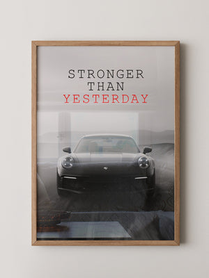 Porsche 911 dynamisch grau