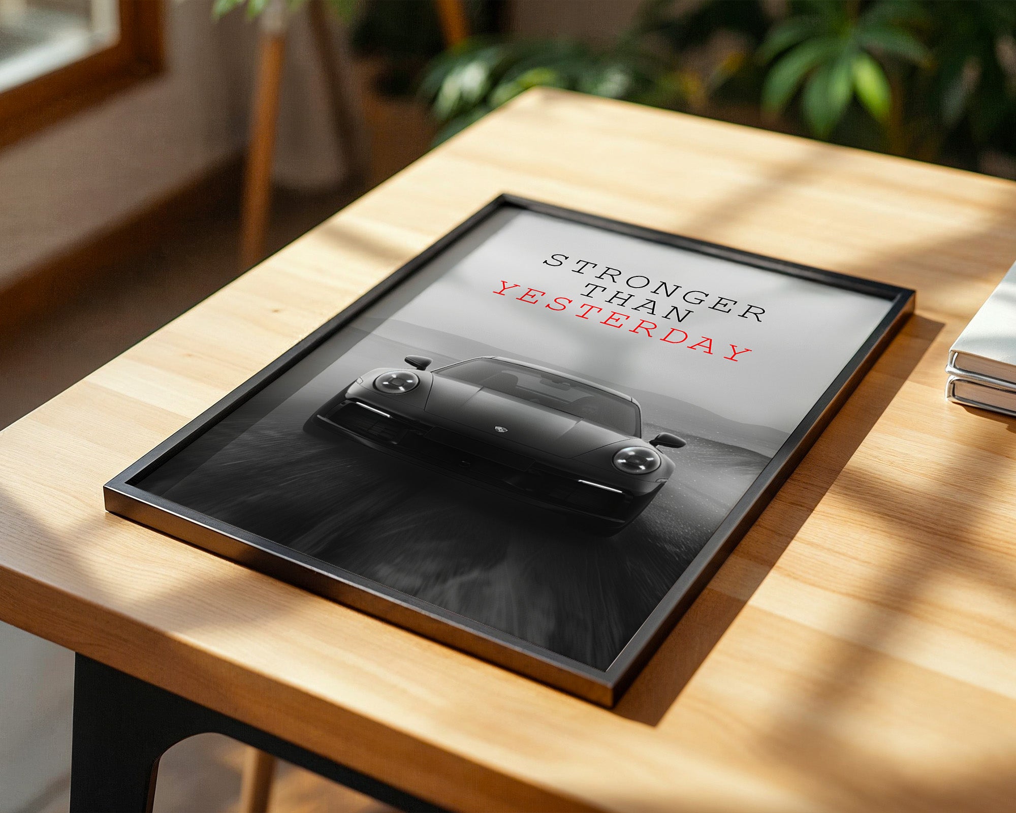 Porsche 911 dynamisch grau