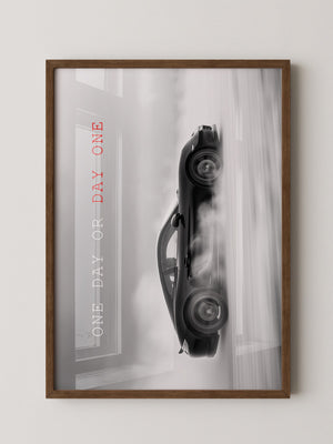 Sportwagen Seitenansicht Rauchoptik