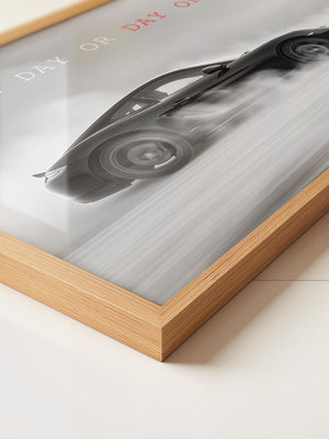 Sportwagen Seitenansicht Rauchoptik