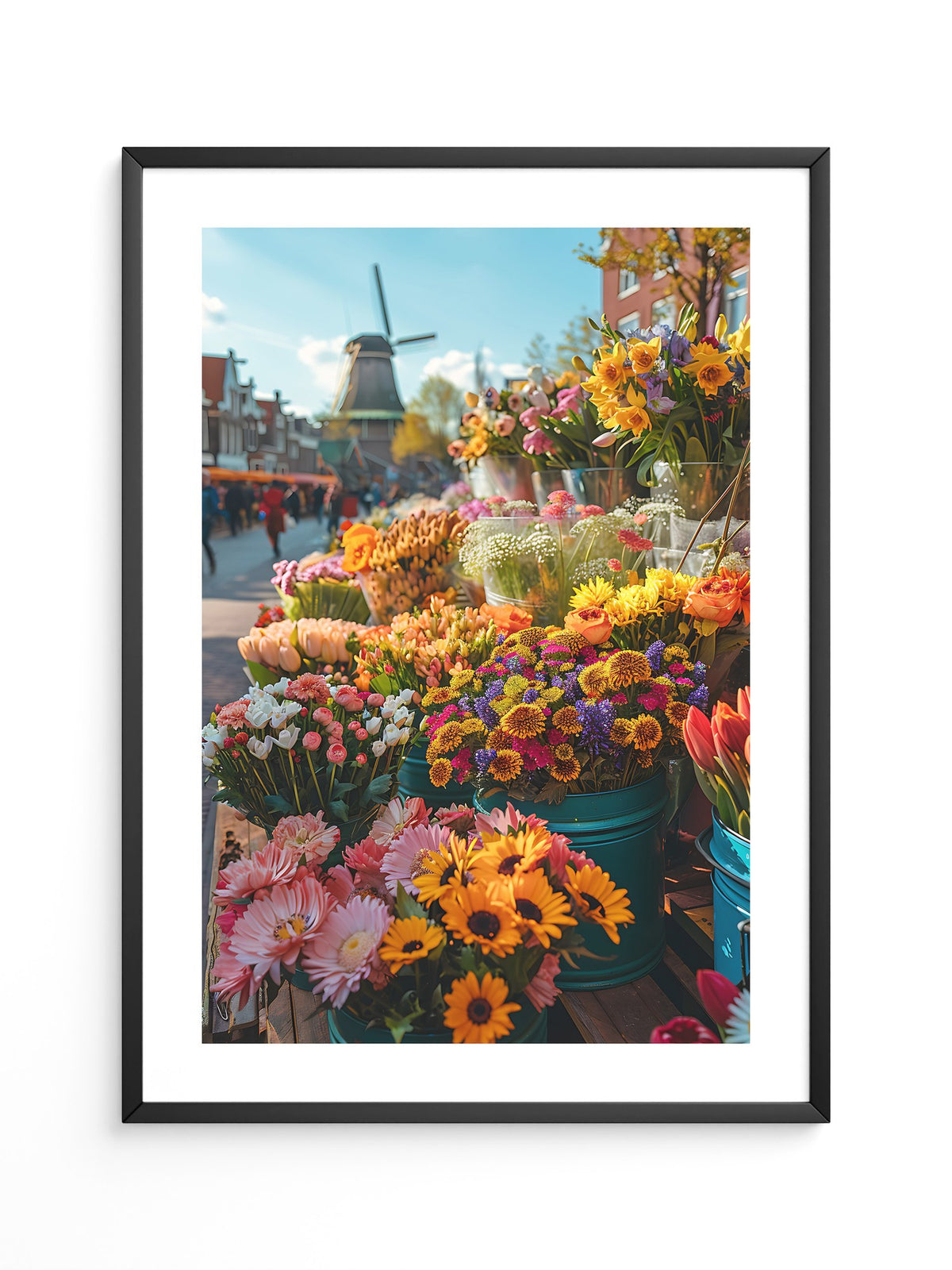 Blumenmarkt bunte Vielfalt