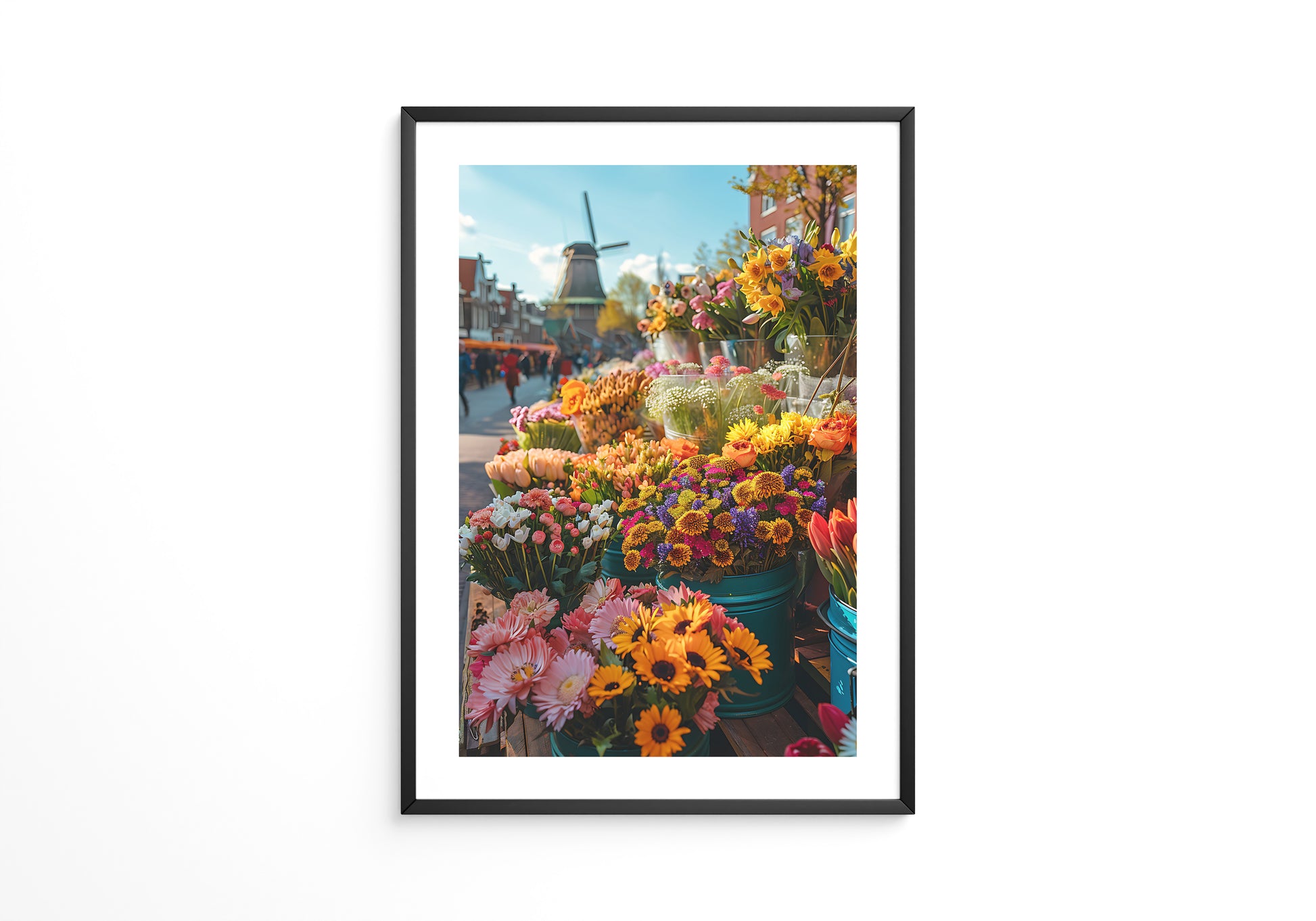 Blumenmarkt bunte Vielfalt