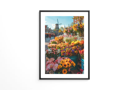 Blumenmarkt bunte Vielfalt