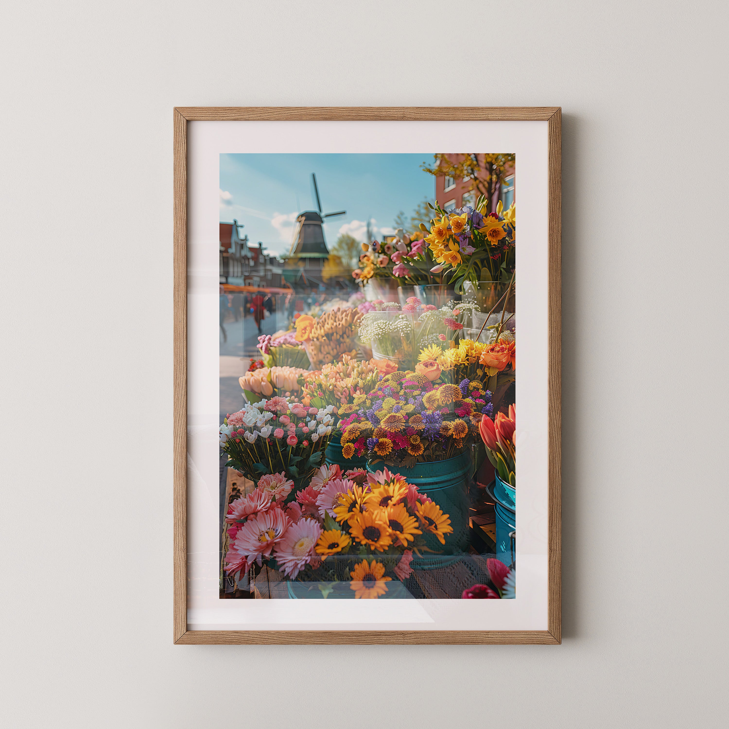 Blumenmarkt bunte Vielfalt