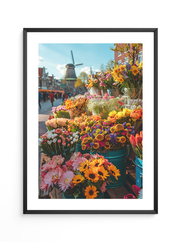 Blumenmarkt bunte Vielfalt