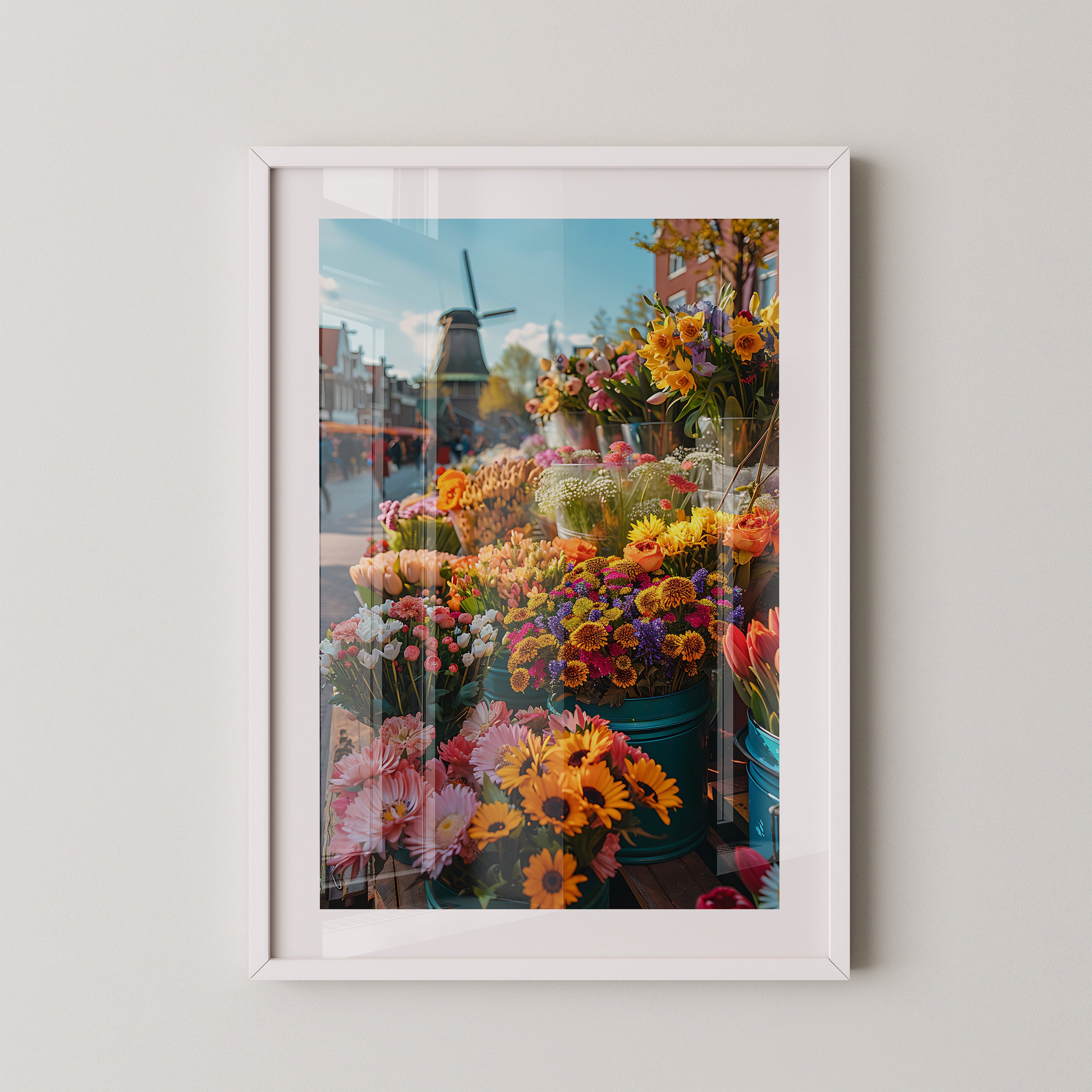 Blumenmarkt bunte Vielfalt