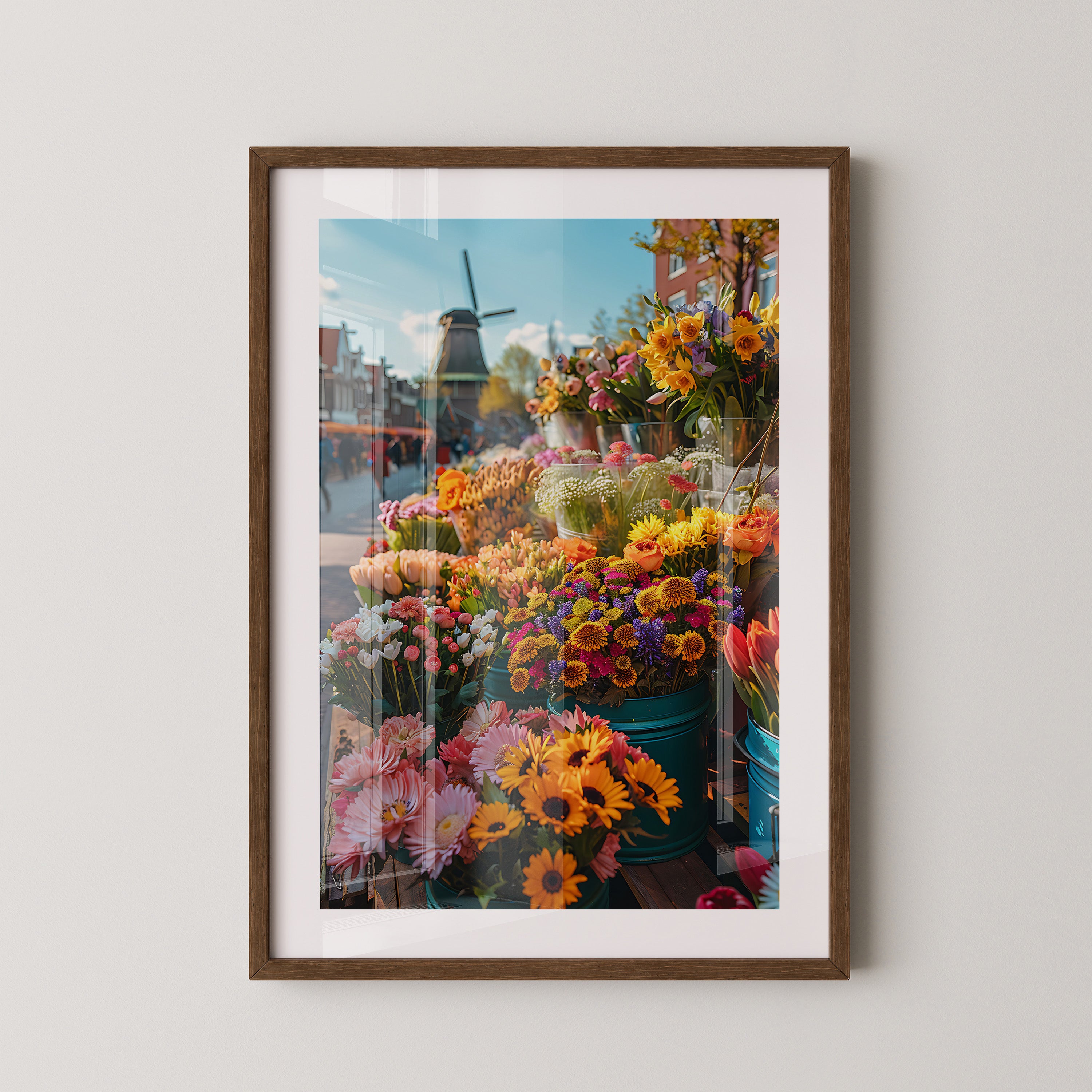 Blumenmarkt bunte Vielfalt