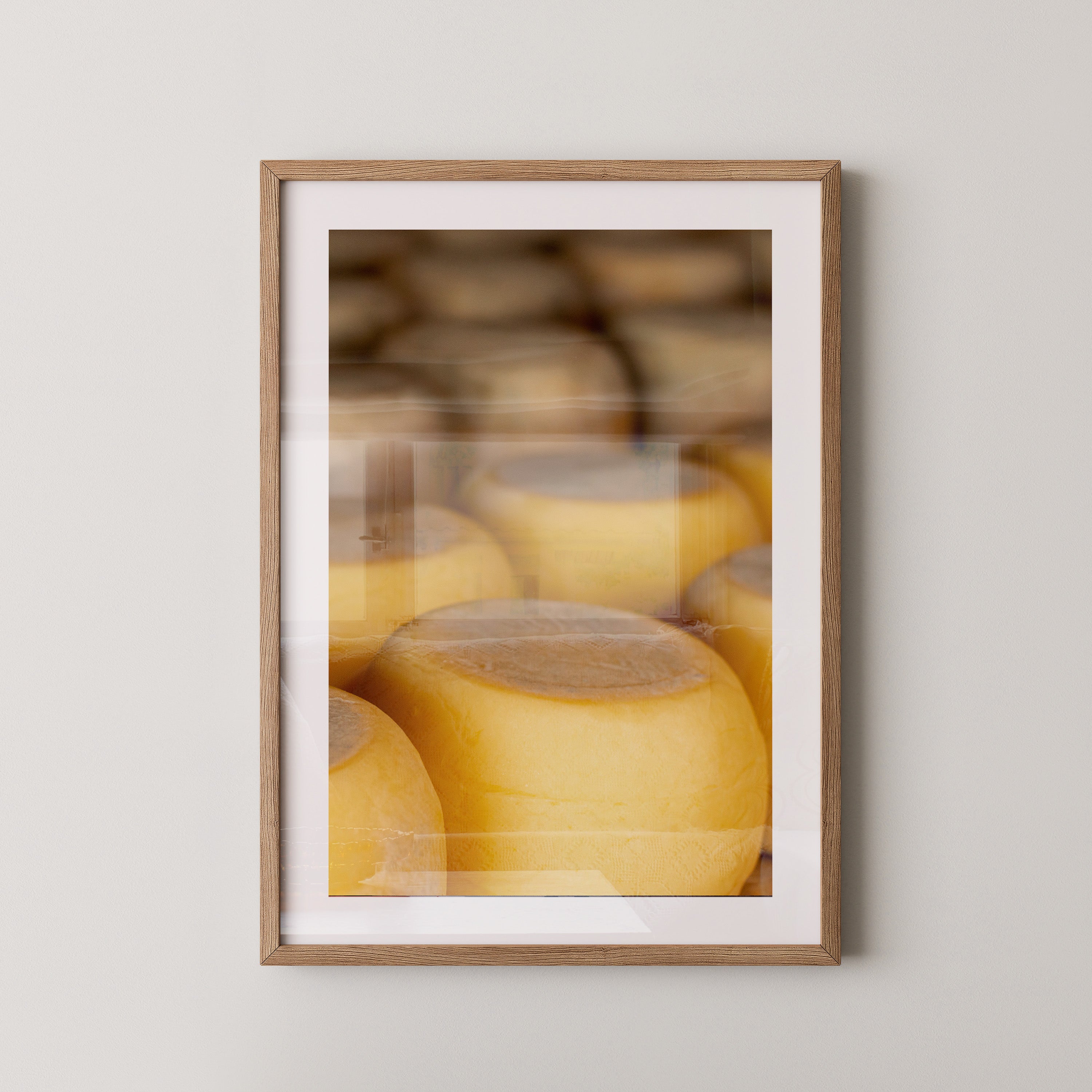 Käseräder warmes Licht