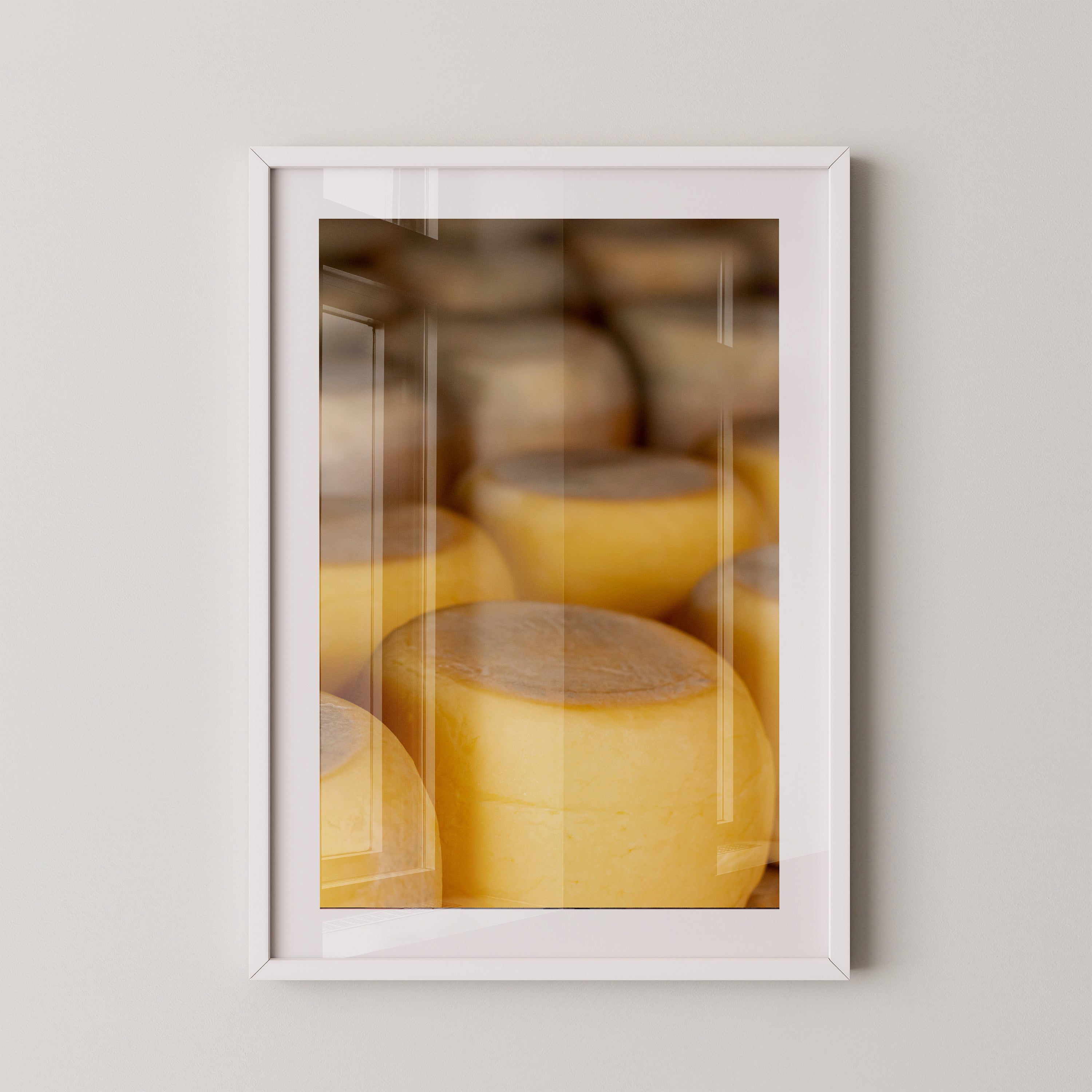 Käseräder warmes Licht