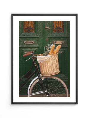 Fahrradkorb Baguettes Vintage Charme