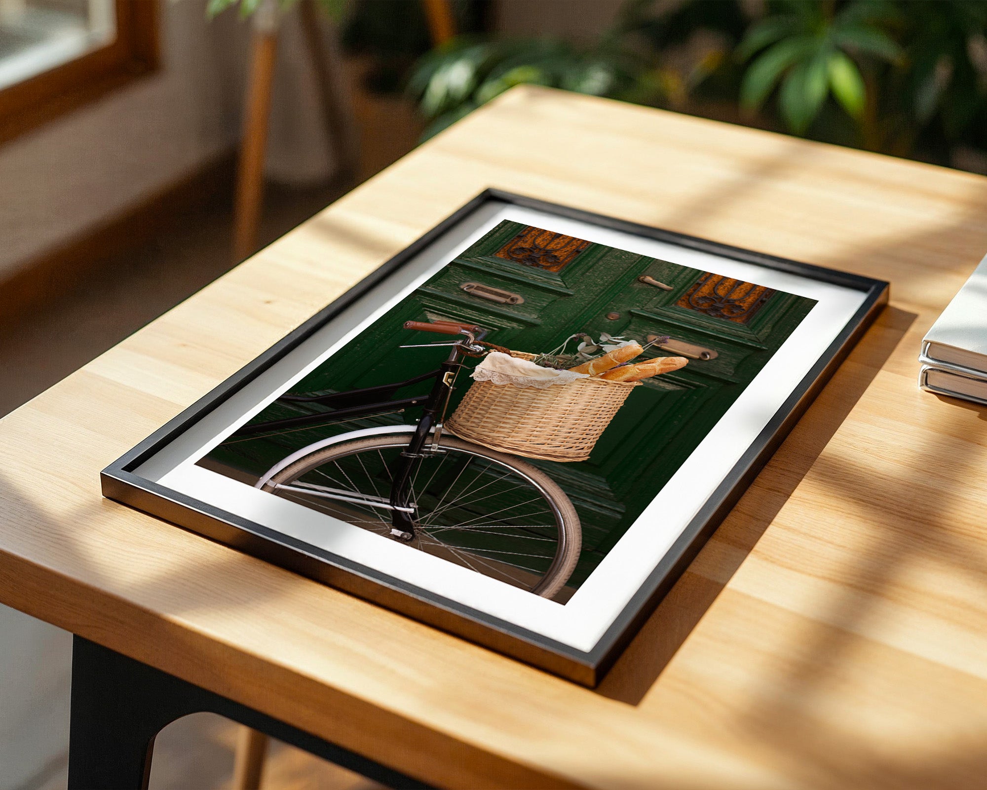 Fahrradkorb Baguettes Vintage Charme