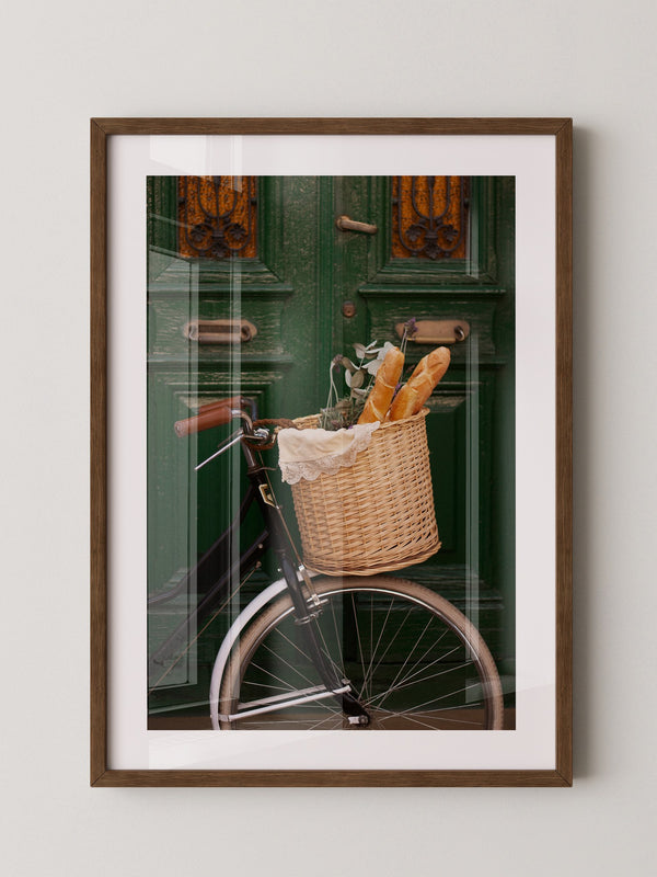 Fahrradkorb Baguettes Vintage Charme