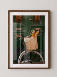 Fahrradkorb Baguettes Vintage Charme