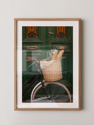 Fahrradkorb Baguettes Vintage Charme