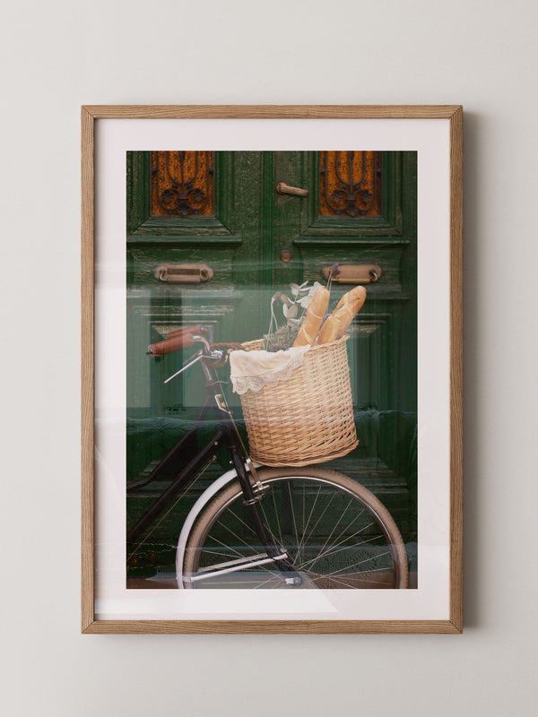 Fahrradkorb Baguettes Vintage Charme