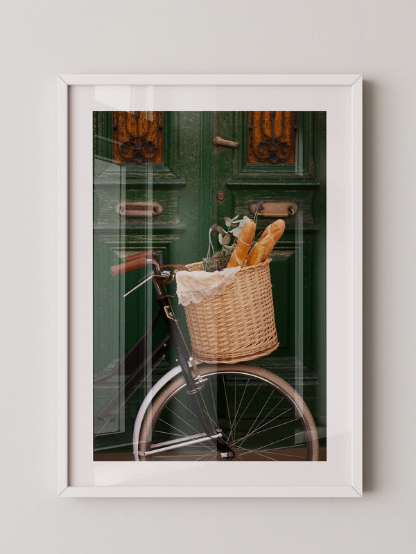 Fahrradkorb Baguettes Vintage Charme