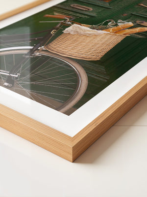 Fahrradkorb Baguettes Vintage Charme