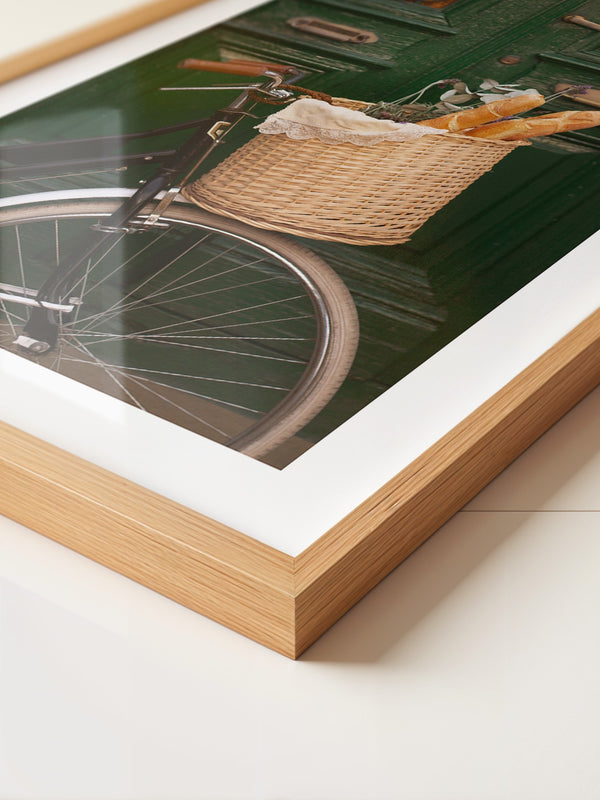 Fahrradkorb Baguettes Vintage Charme