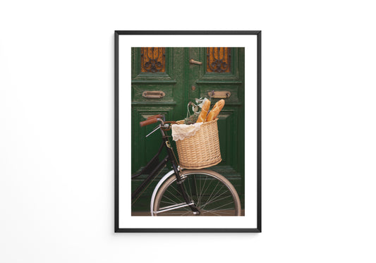 Fahrradkorb Baguettes Vintage Charme