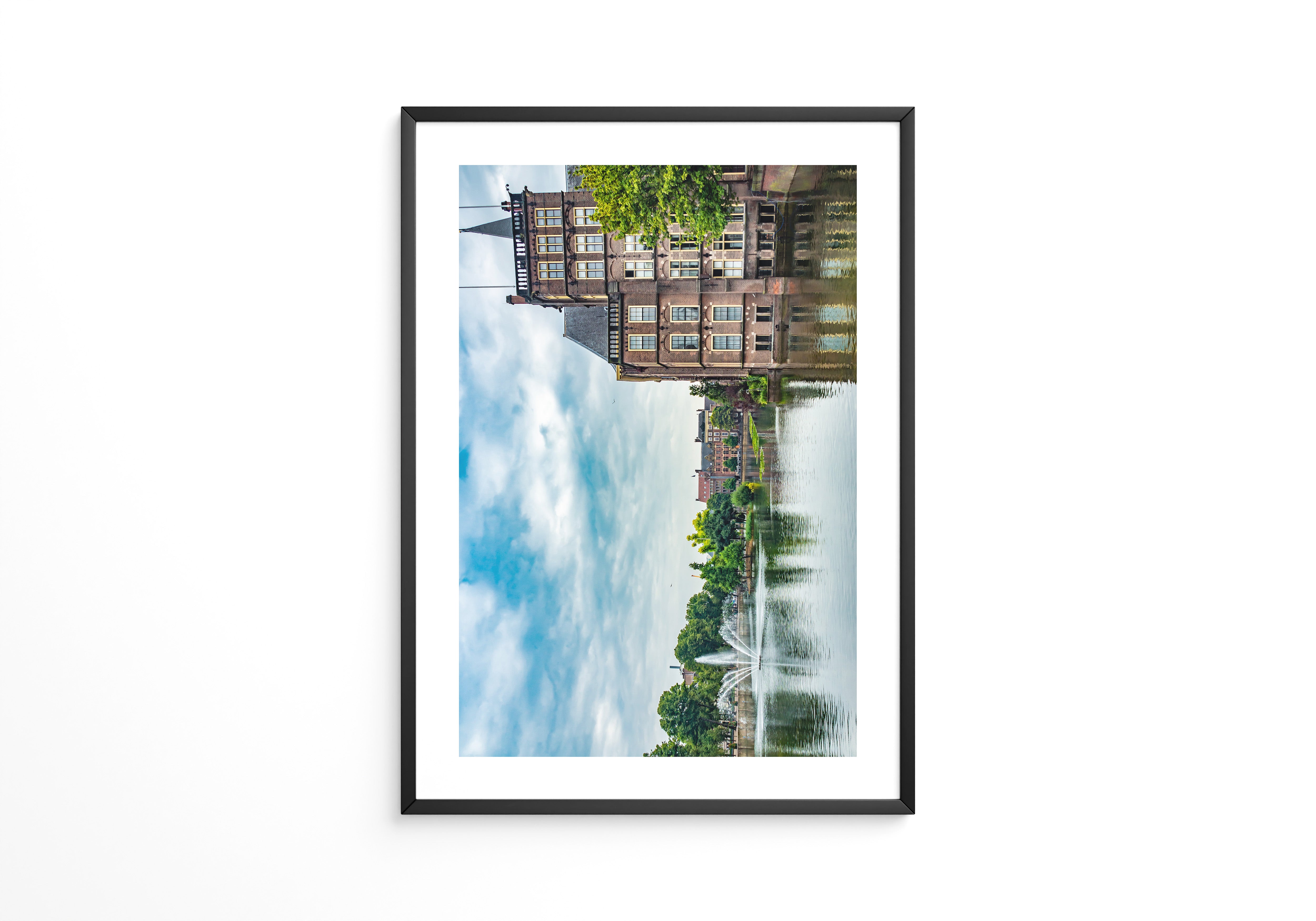 Historisches Gebäude Wasseransicht