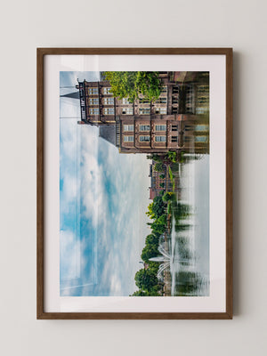 Historisches Gebäude Wasseransicht