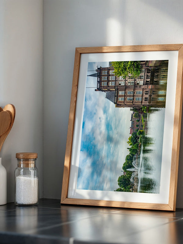 Historisches Gebäude Wasseransicht