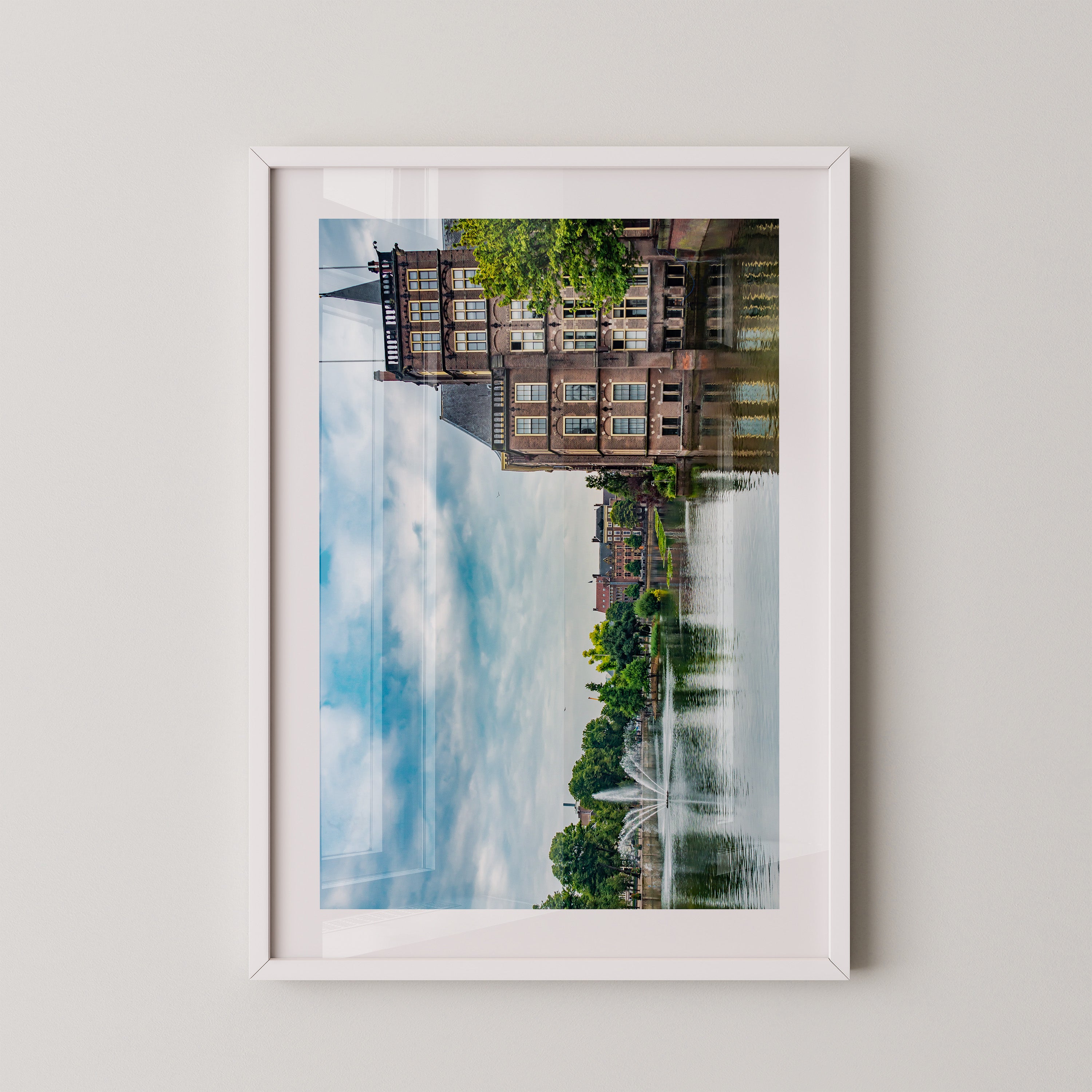 Historisches Gebäude Wasseransicht